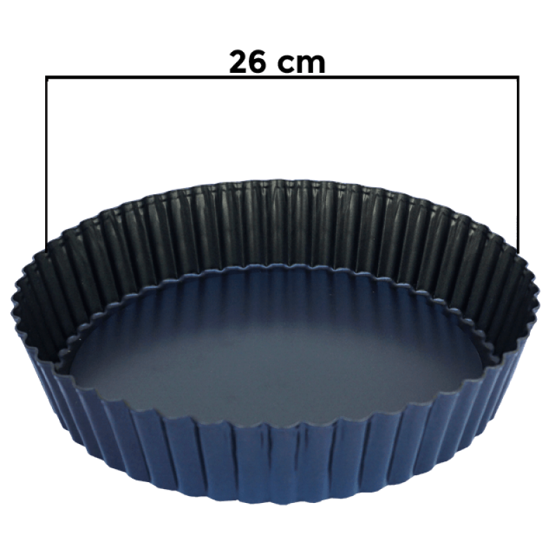 Forma tarta rotunda antiaderenta cu baza detasabila 26 cm Adison